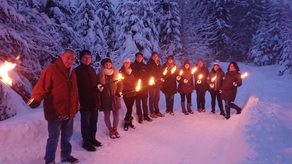 Fackelwanderung Schwarzwald