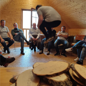 Pantomime bei Teamevents