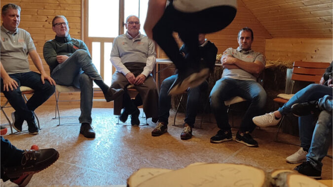 Pantomime bei Teamevents