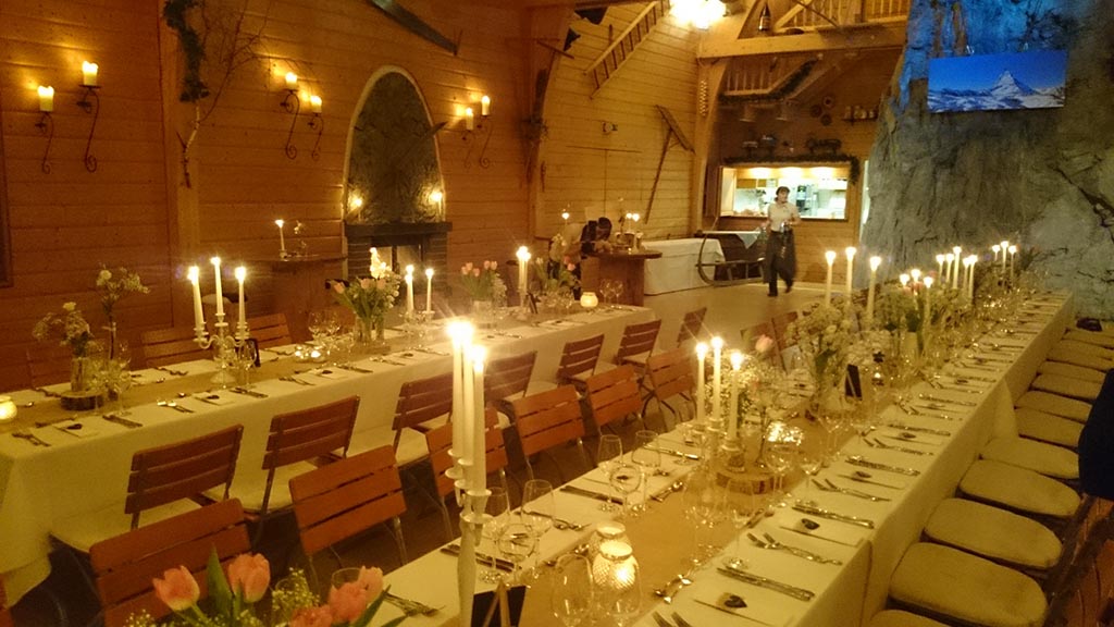 Hochzeits-Lokal