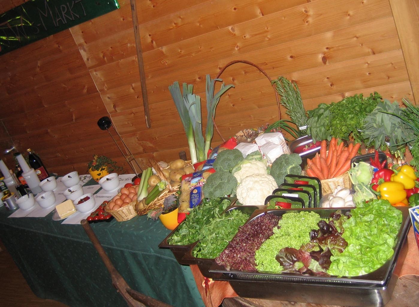 Koch-Event Markt Kochen im Team