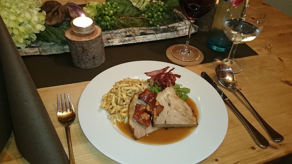 Menüs in der Teamwelt Busreisende Menü