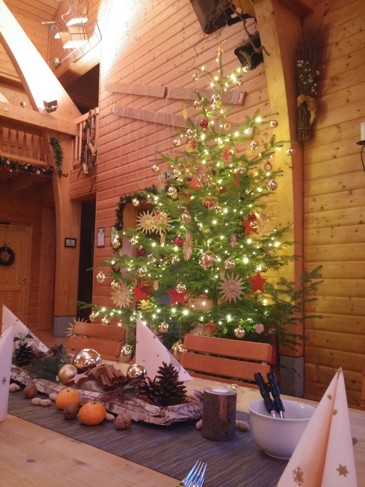 Weihnachtsbaum bei Weihnachtsfeiern