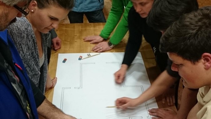 Team-Spiele im schwarzwald