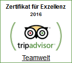 Tripadvisor Zertifikat Teamwelt