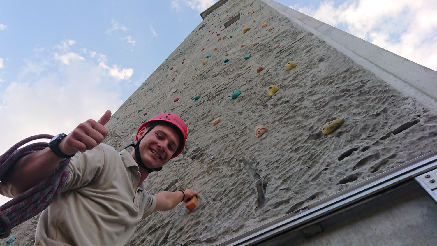 Klettern am Zäpfle Turm