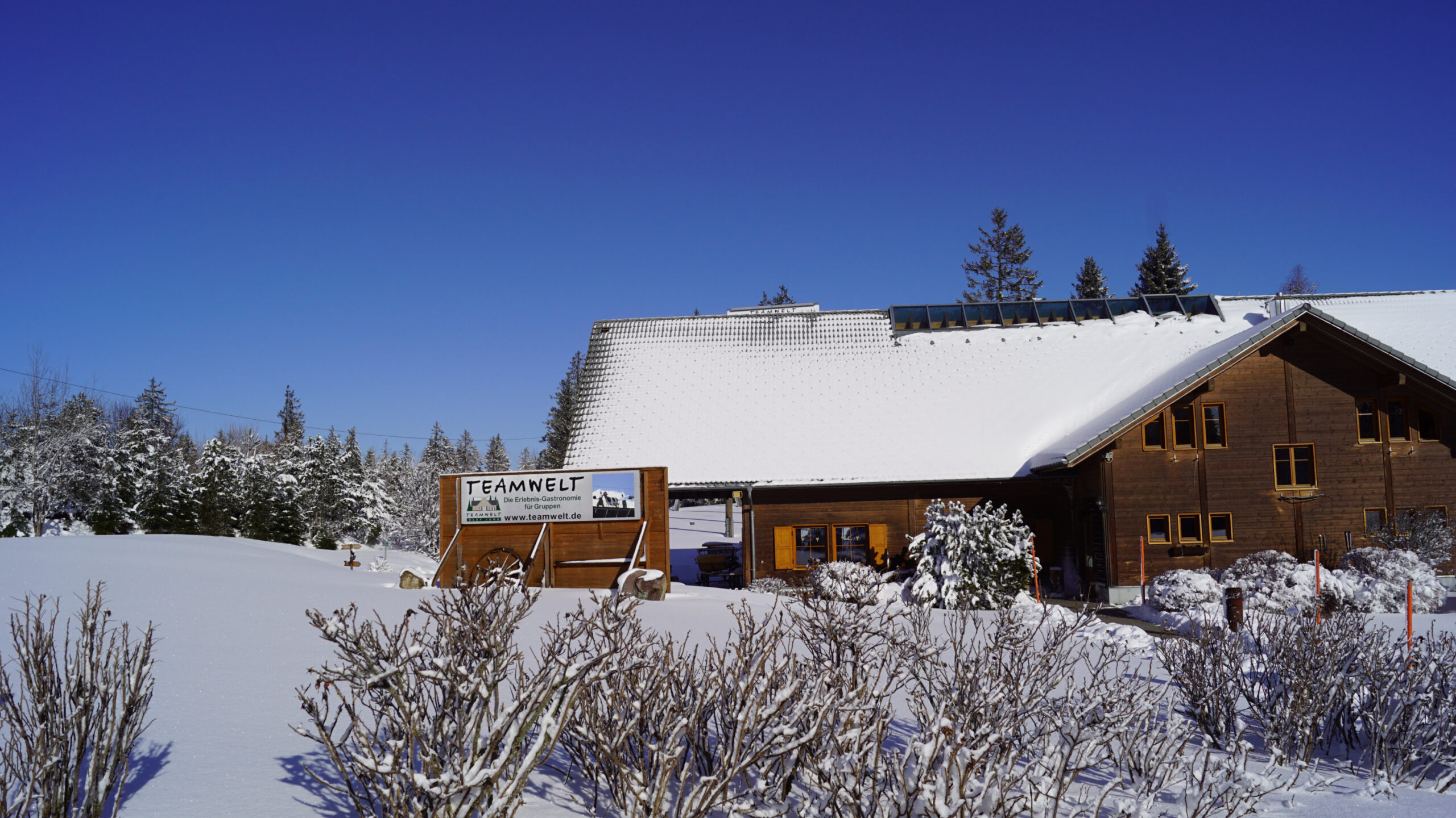 Teamwelt Eventlocation im Winter