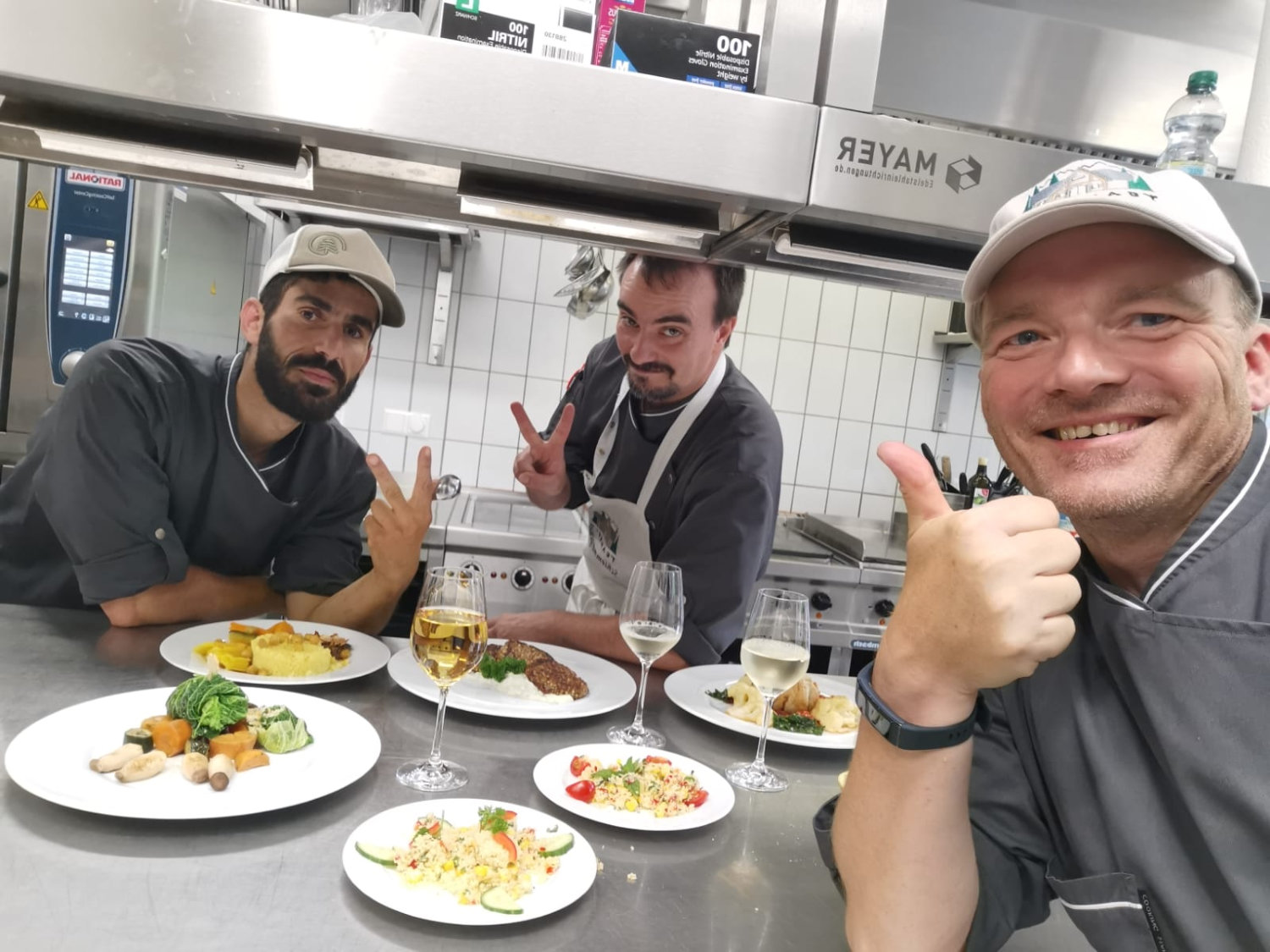 Teamwelt Küchenteam Speisekarte