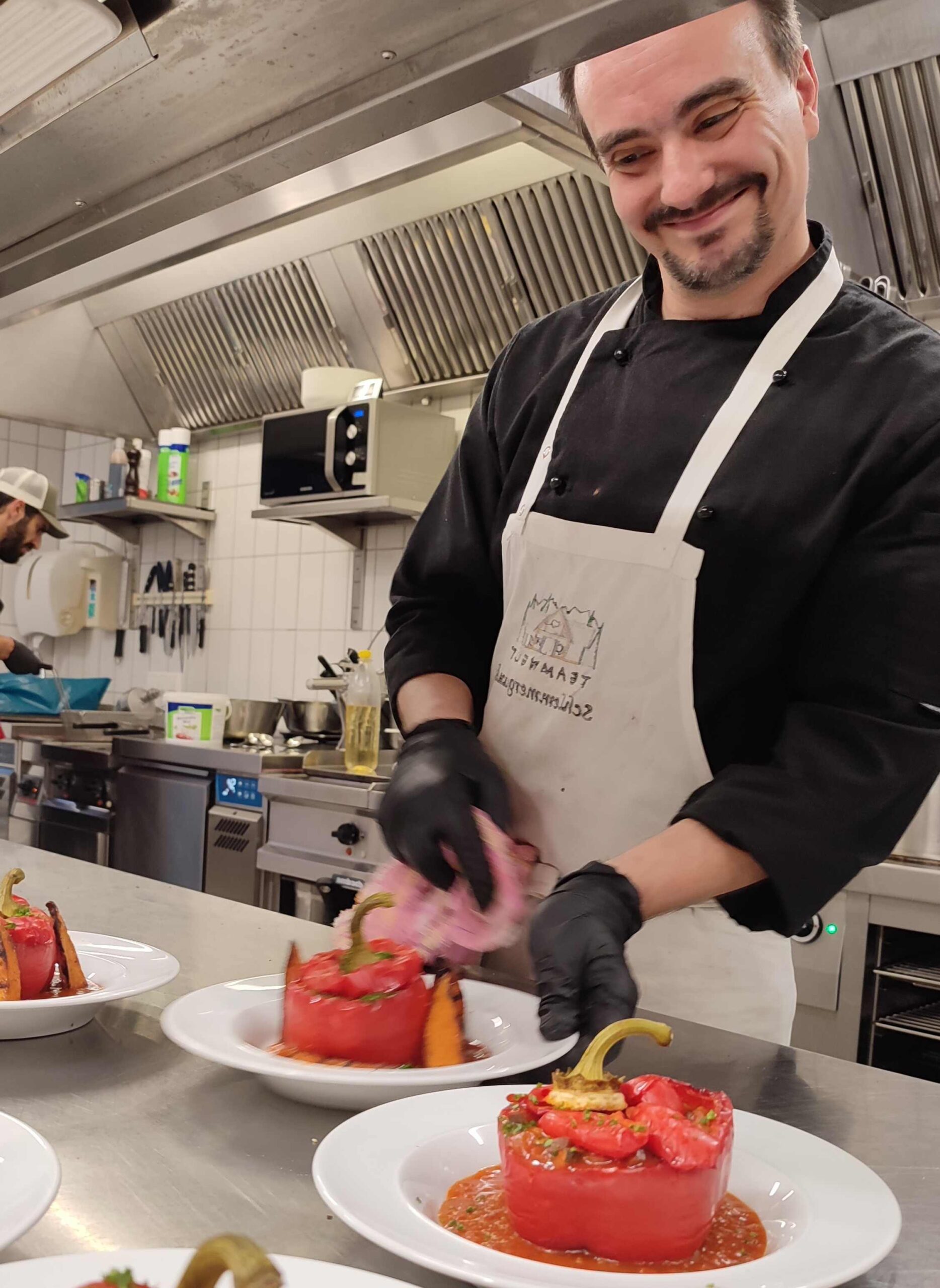 Spaß im Team beim Videodreh